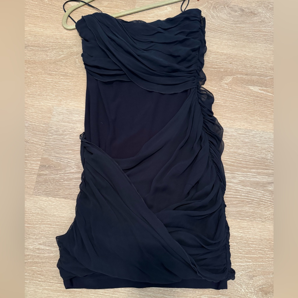 Alice + Olivia Navy Mini Dress